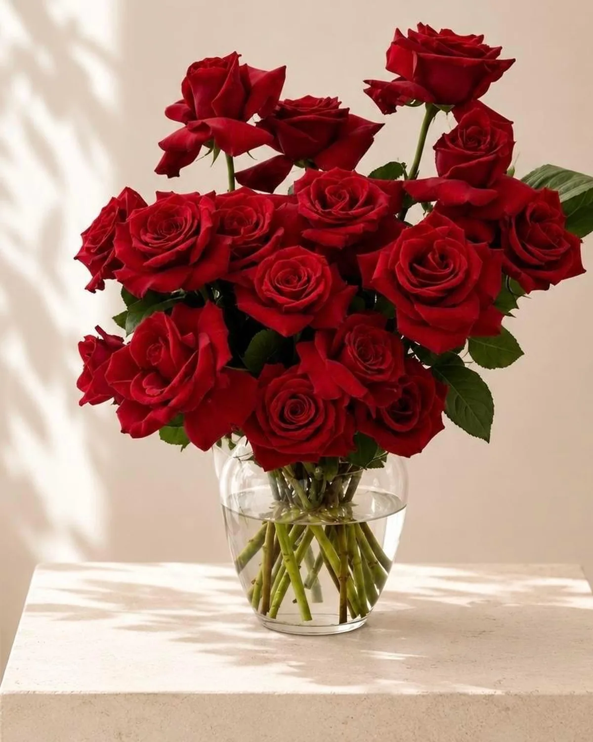 18 Roses in a Vase — MAYDE floral delivery on DoorDash