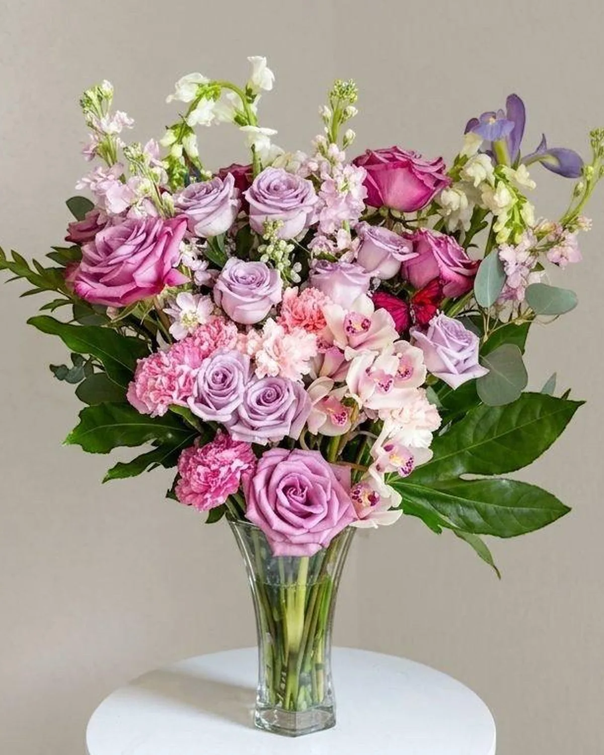 Blush Garden Arrangement — MAYDE floral delivery on DoorDash