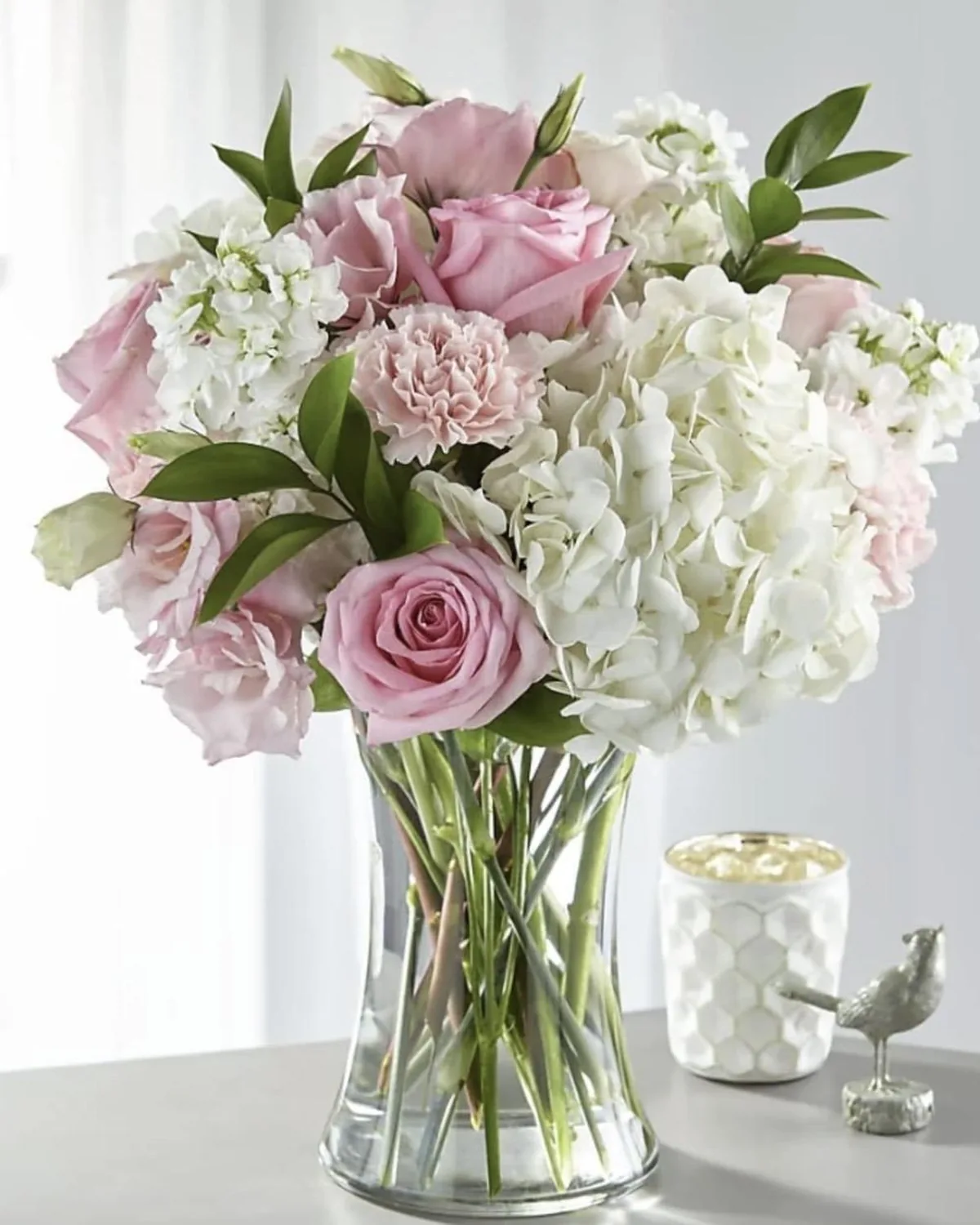 Flowers & Candle Gift Set — MAYDE floral delivery on DoorDash