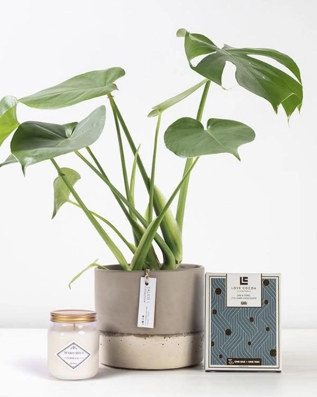 Flowers & Signature Candle Gift Set — MAYDE floral delivery on DoorDash