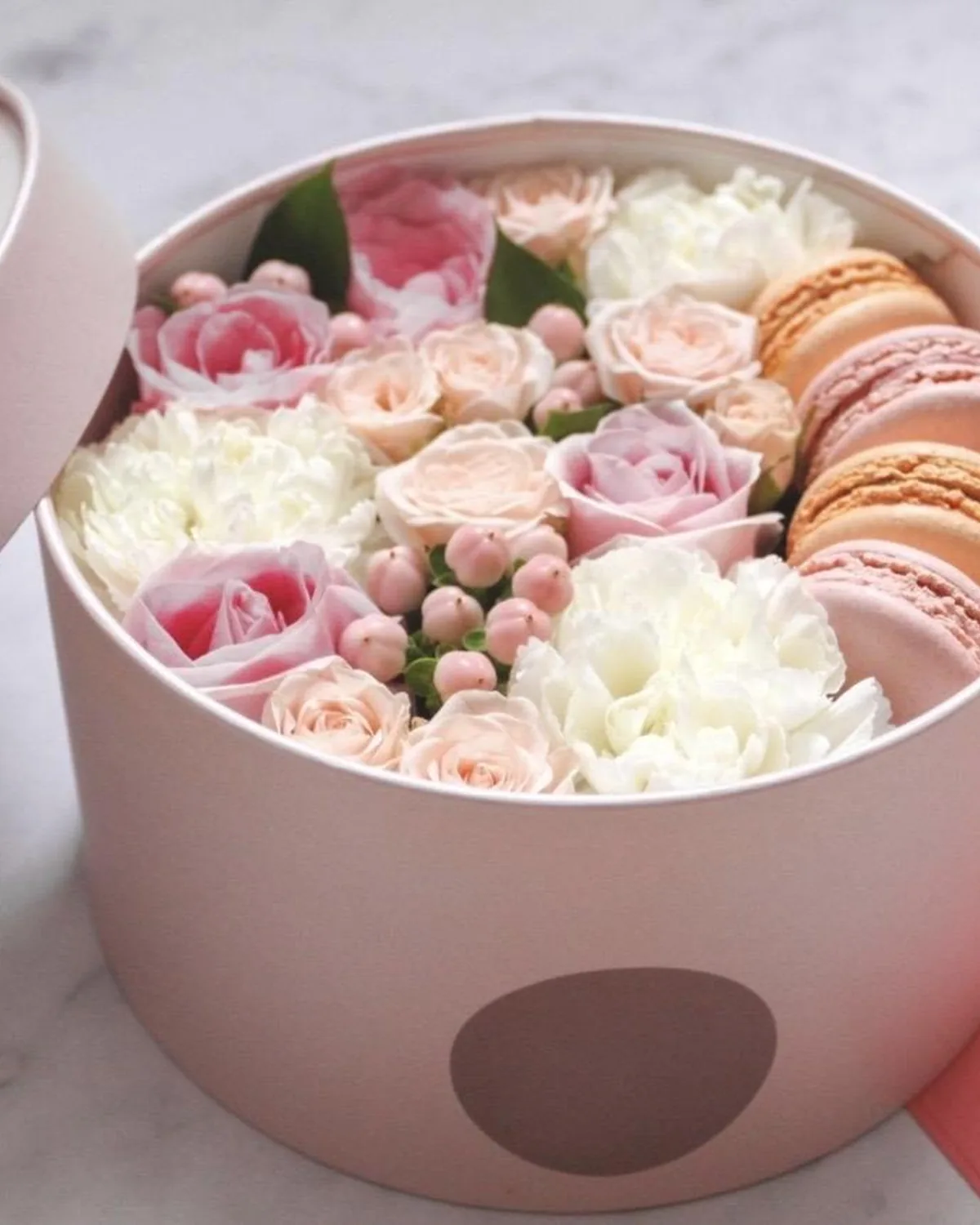MAYDE Macaron Bloom Box — MAYDE floral delivery on DoorDash