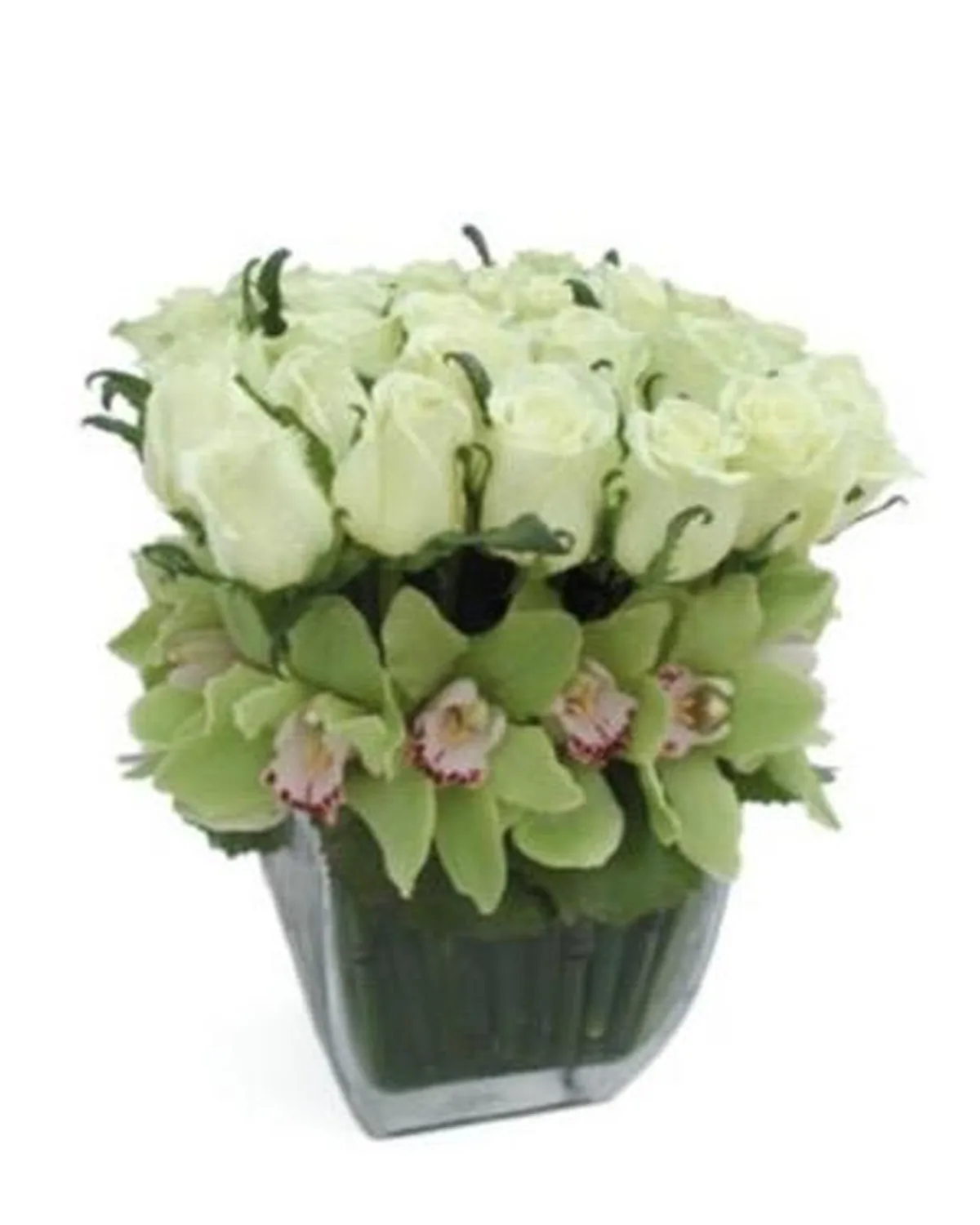 Rose & Orchid Flower Arrangement — MAYDE floral delivery on DoorDash